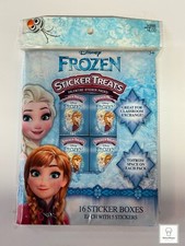 NIB Disney Frozen STICKER TREATS VALENTINE PARTY STICKER PACKS Boxes 16 ct