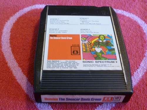 SPENCER DAVIS GROUP Heavies 8-TRACK United Artists 1969 British Invasion - Picture 2 of 2
