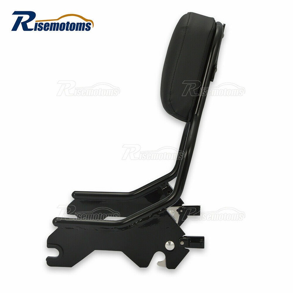 Passenger Sissy Bar Backrest Pad For Harley Softail Deluxe Heritage