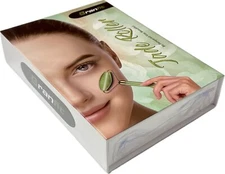Branfit Jade Roller & Gua Sha Scraping Tool Set Facial (New in Sealed Box)