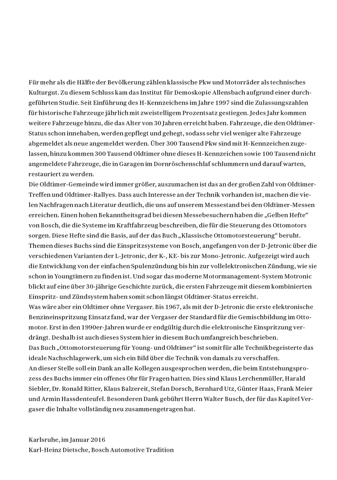 Thumbnail - Ottomotorsteuerung Für Young- Und Oldtimer, Robert Bosch