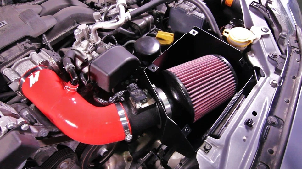 Entrada de aire Mishimoto Performance (rojo) para 2013-2017 Scion FR-S Subaru BRZ 86 Foto 3 de 3