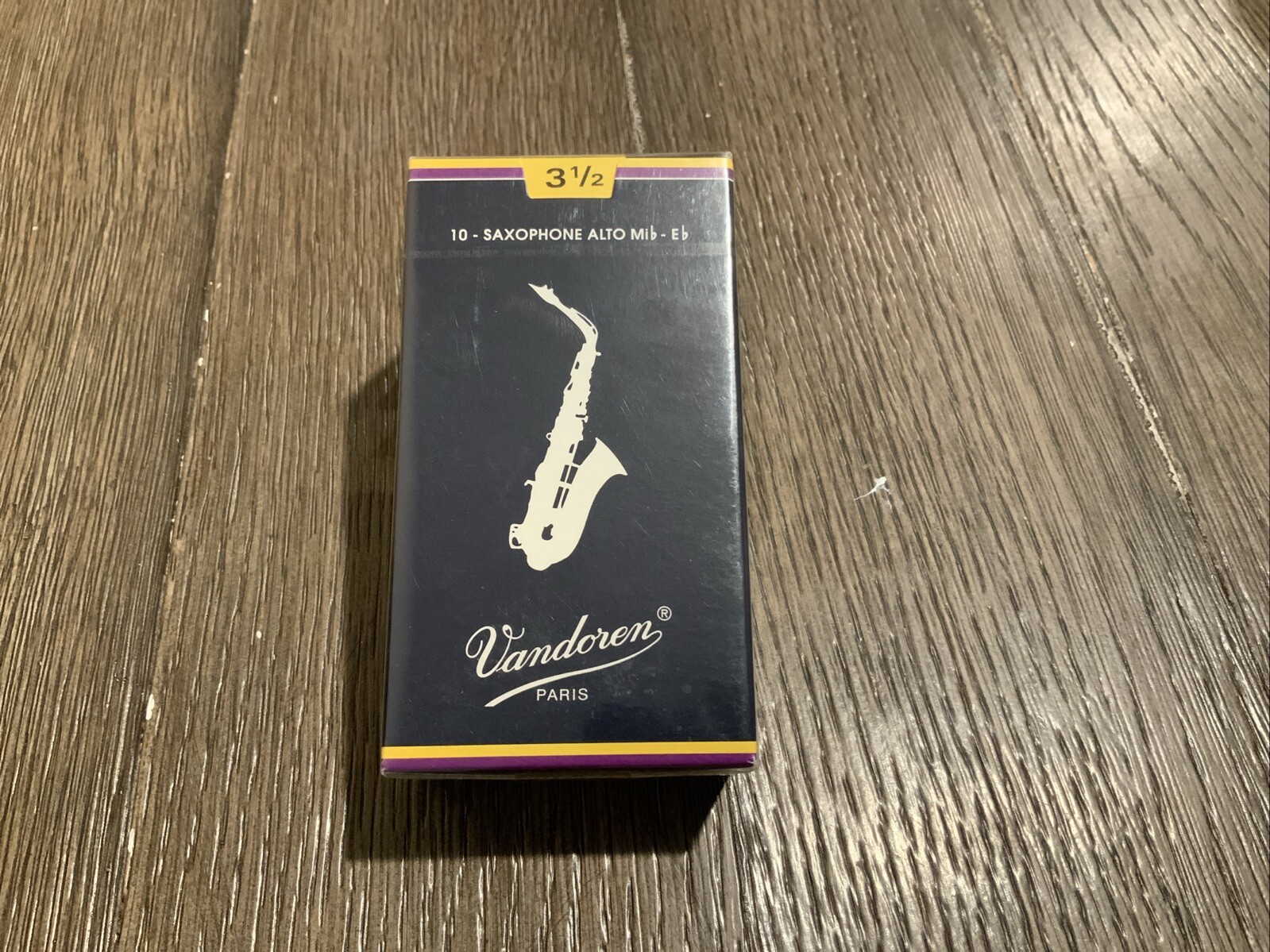 Vandoren Alto Saxophone Reeds Strength 3.5 Box of 10