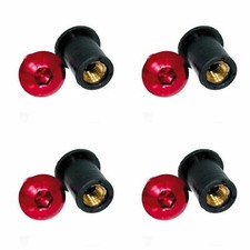 RED license plate screw kit for CEZETA CF MOTO CRB DAELIM DERBI DI BLASI motorcycle