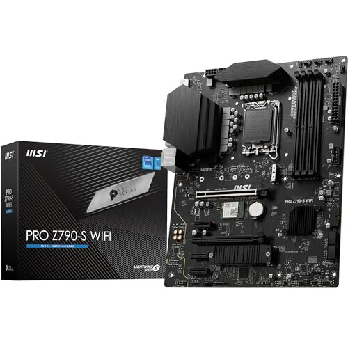 MSI PRO Z790-S WIFI w/ DDR5-6600 (OC), PCIe 5.0 Slot, 7.1 Audio, Dual M.2, 2.5G - Picture 1 of 1
