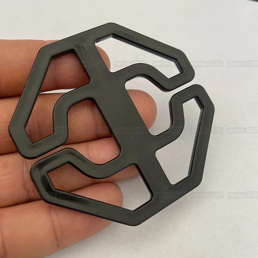 Juego de 10 ganchos de portabrocas fijos con hebilla de placa de ciruela de plástico para cubierta de asiento de coche accesorios