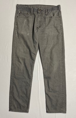 508 Men Size 35x30 Gray Jeans Tapered 