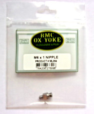 Rifle Nipple M6x1  For #11 Caps - Stainless - *Chart -Fits Traditions,CVA,Dixie
