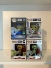 Funko Pop Star Wars Yoda Lot (4) #124 (3) & #393