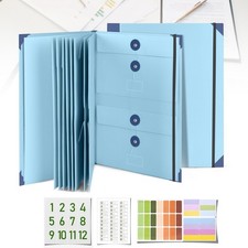 Document Organizer, File Folder Labels and Pockets, Expanding Storage Folder USA