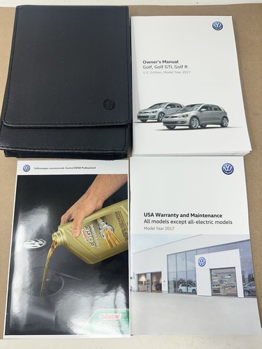2017 Volkswagen Golf GTI R Owners Manual Set
