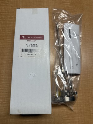 Tech Lighting Free Jack FJ T156 MR16 12  Satin Nickel Part # 700FJ15612S ( NEW!)