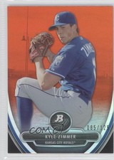 2013 Bowman Platinum National Convention Orange 85/125 Kyle Zimmer #NC42 1h5