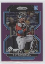 2022 Panini Prizm Tier III Purple Prizm Payton Henry #267 0b3