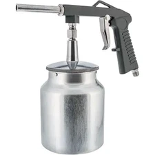 Air Undercoating Spray Gun with Suction Feed Cup - Pneumatic Automotive Sprayer