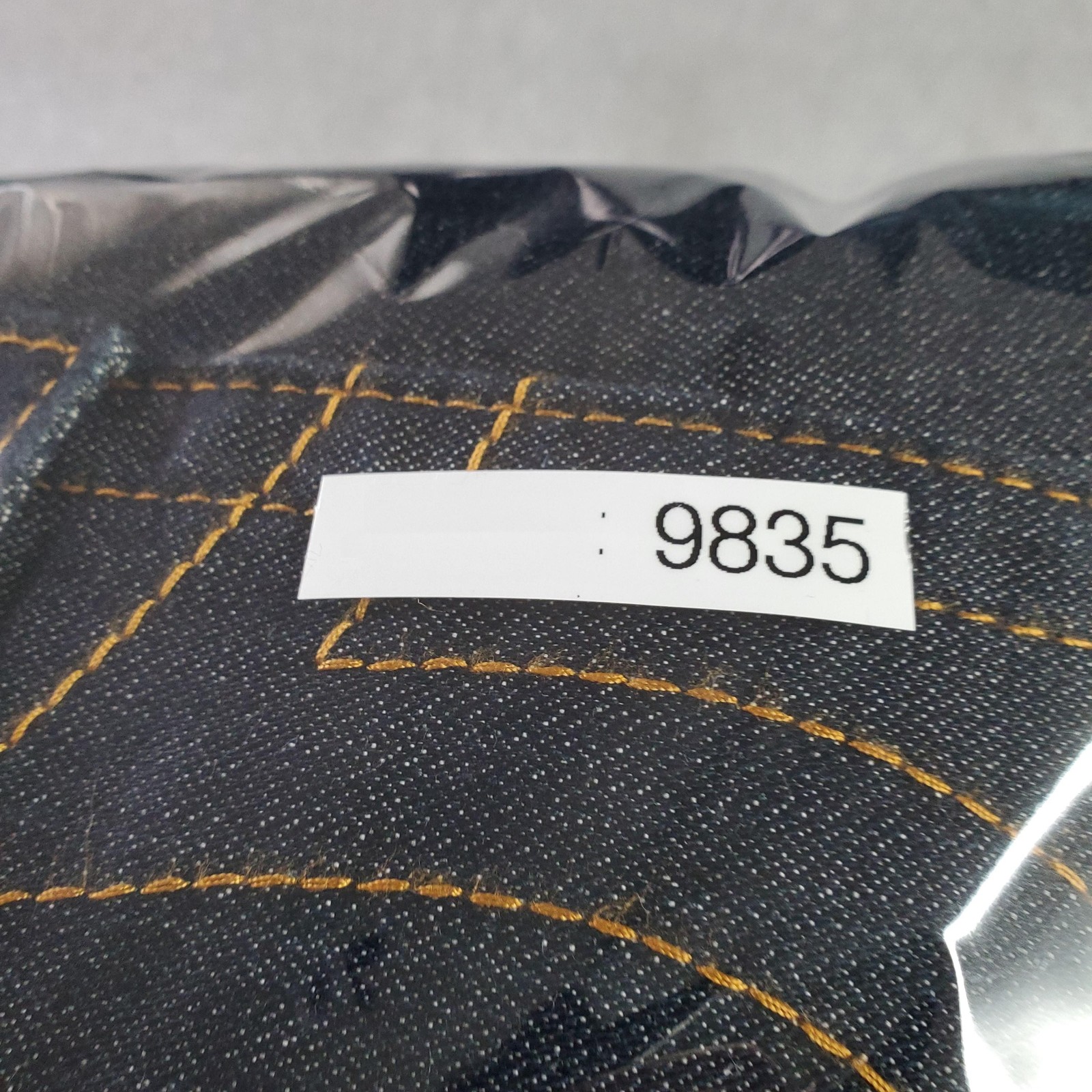 True Religion Jeans Mens 36 Dark Wash Straight Flap Pockets Orange Stitching thumbnail 13