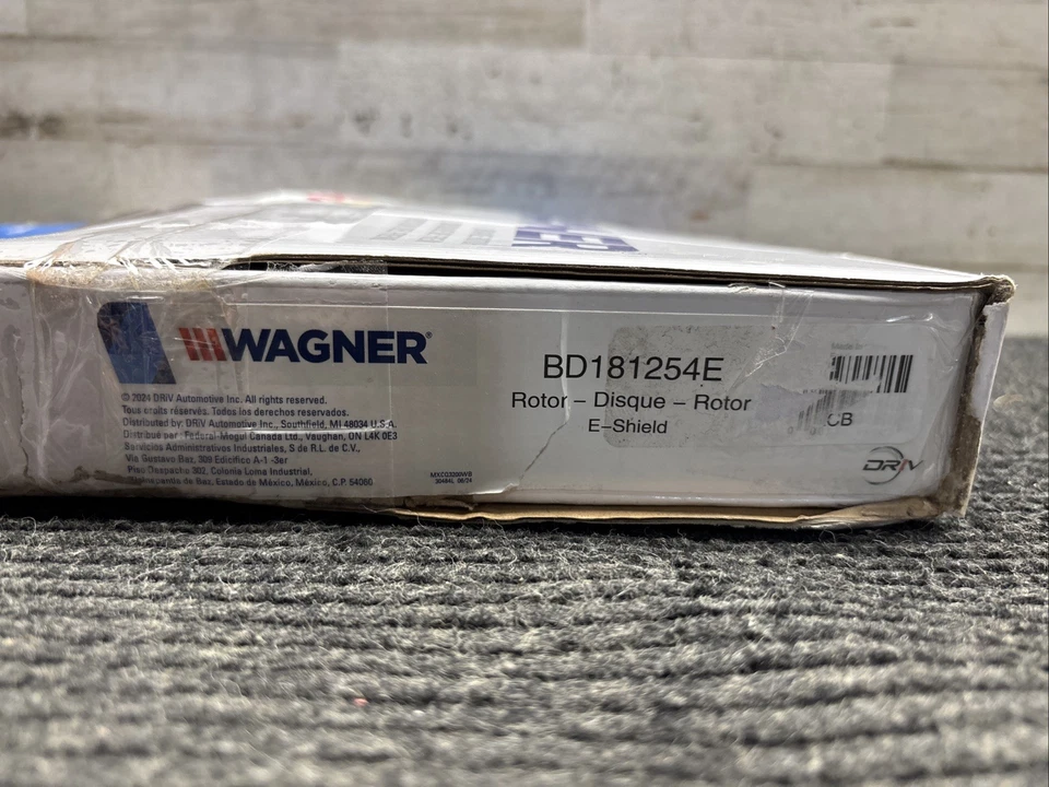 Rotor de freno de disco Wagner BD181254E Mazda CX-5 Foto 3 de 3