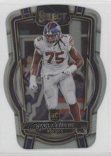 2022 Panini Select Club Level Silver Prizm Die-Cut Joshua Ezeudu #227 00jz