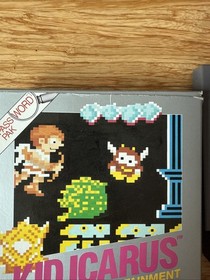 Kid Icarus (Nintendo NES, 1987) &ndash;  With Box And Sleeve. 5 Screw Cartridge