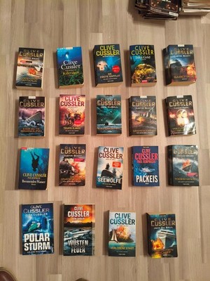 Clive Cussler Bücher   Action Thriller   Bestseller Autor - Spannende Romane