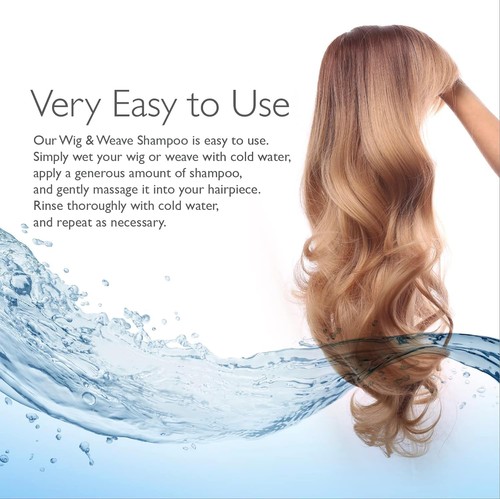 Esha Parrucca & Weave Shampoo Rivitalizzante - Capelli Umani e Parrucche Sintetiche, Trame,... - Foto 7 di 9