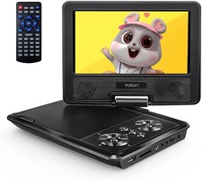 YOTON 9.5" Portable DVD Player 7.5" HD Swivel Screen for Car Kids Video USB/SD