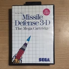 New ListingMissile Defense 3-D (Sega Master System, 1987) SMS CIB Complete w/ Manual Tested
