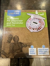 LiveFine Automatic Pill Dispenser with Reminder 28 days Medication Management