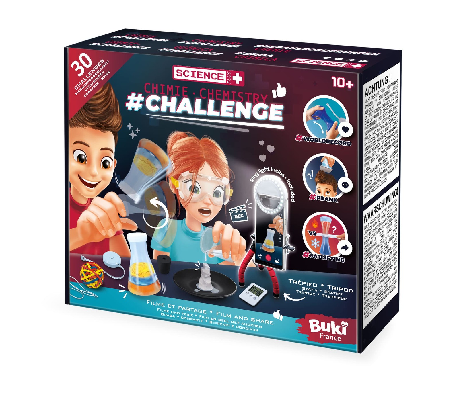 Buki BUSP005 Chemistry Challenge (новинка 2021 года), разноцветный