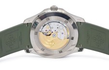 Patek Jumbo Aquanaut 5168 Khaki Green 18k White Gold Watch B/P '22 5168G 8