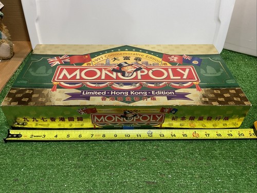 Hong Kong Monopoly 1997 Commemorative Edition RARE Never Been Played Check Pics - Picture 23 of 23