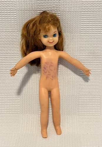 Vintage 1960's Mattel Barbie Tutti Doll from Sundae Treat Set Red Hair TLC