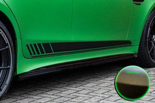 Seitenschweller mit Wings vorne aus ABS f&uuml;r Mercedes AMG GT X290 4T&uuml;rer OEM Opt.