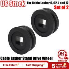 Cable Lasher Stand Drive Wheel For Cable Lasher C, C2, J and J2 Rubber Set of 2
