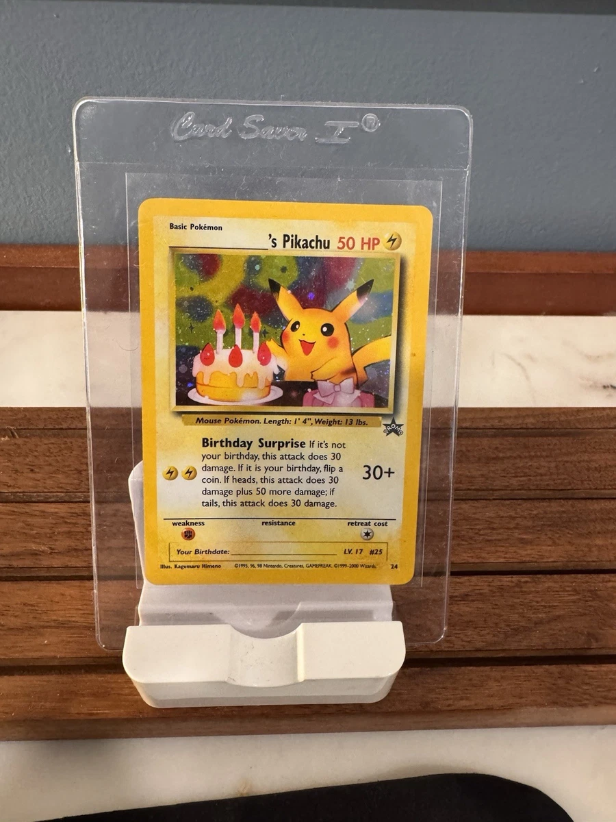 Birthday Pikachu | eBay
