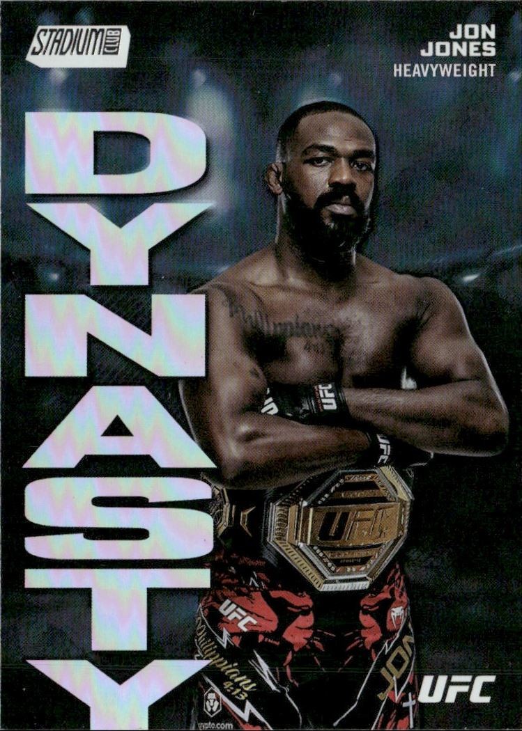 Jon Jones 2025 Stadium Club UFC Dynasty And Destiny #DD-3