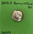2005 D Roosevelt Dime 10c BU Brilliant Uncirculated US Coin