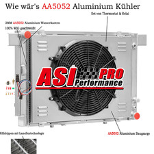 3 Reihig K&uuml;hler + L&uuml;fter + Relais F&uuml;r 94-02 Mercedes Benz SL500/500SL 5.0L V8 DE