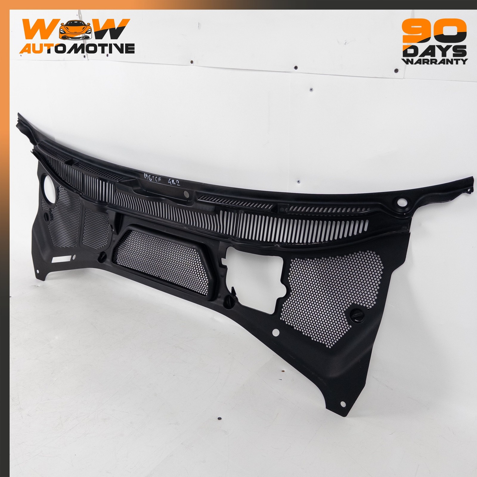 12-19 BENTLEY CONTINENTAL GT GTC FRONT WINDSHIELD COWL PANEL TRIM COVER OEM
