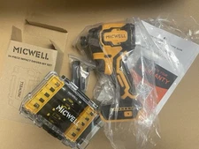 1/4”Brushless Cordless Impact Driver (Tool Only) for Dewalt 20V Max Battery
