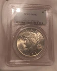1923 $1 Peace Silver Dollar PCGS MS-63 Sharp!