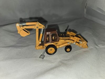 Vtg ERTL Case 580E Loader Backhoe, 1/64 Scale, Construction Collectible