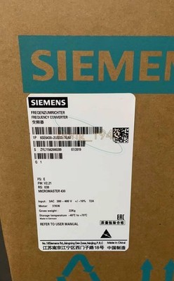 ONE NEW SIEMENS FREQUENCY CONVERTER 6SE6430-2UD33-7EA0 6SE6 430-2UD33-7EA0