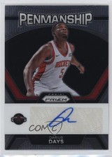 2023-24 Panini Prizm Penmanship Darius Days #PNM-DAY Auto 0e50