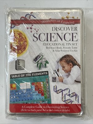 Wonders Of Learning, Discover Science Educational Tin Set
