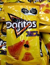 5X DORITOS 3D CHIPS QUESO - 5 BAGS OF 40g EAC...