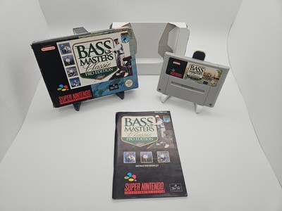 Bass Masters Classic Pro Edition für SNES mit OVP und Anleitung SNSP-A9BP-EUR