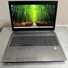 HP zBook 15 G5 Laptop i7-8850H 32GB Ram Quadro P2000 256GB SSD 15.6  W11 Pro PC