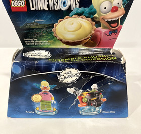 LEGO DIMENSIONS THE SIMPSONS KRUSTY & CLOWN BIKE 3 IN 1 FUN PACK 71227 NEW 2015