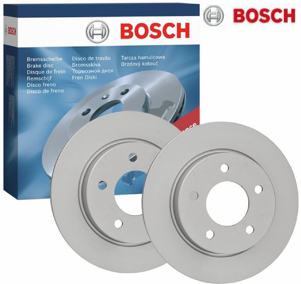 2X Bremsscheibe Bosch 0986479C77 2 Bremsscheiben Hinterachse Hinten FüR Mazda-image